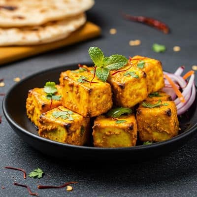 Kesari Paneer Tikka