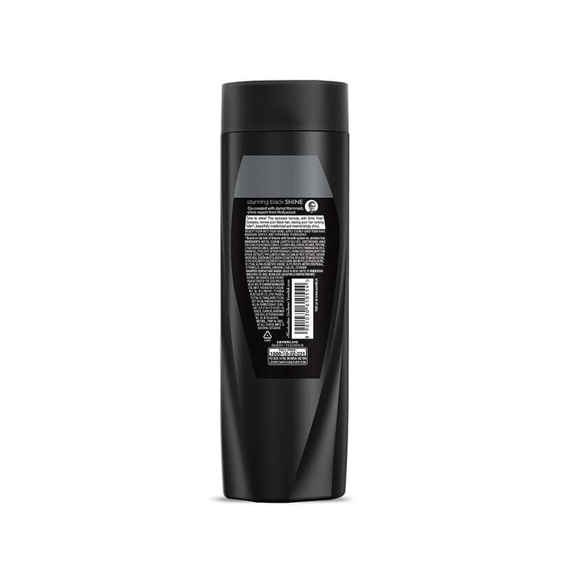 Sunsilk Stunning Black Shine Shampoo, With Amla Pearl Extract, Makes Hair Looking Fuller, Moisturised And Shiny, 180 Ml view 2