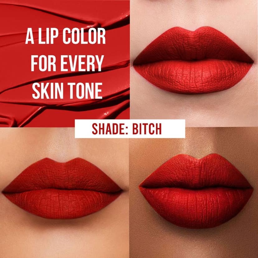 Insight Cosmetics 24 Hrs Long Lasting Lipstick - Red (LL03-02) view 3