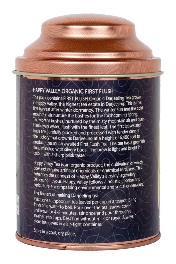 200g Organic 1st Flush Darjeeling Tea from Happy Valley Tea Garden view 3