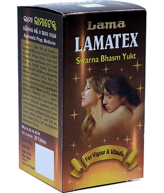 lama Lamatex – Swarna Bhasm Yukt Tablet 30 no.s Pack Of 1