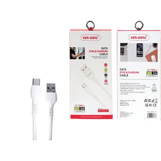 USB-A to USB-C Data Cable 1M Length (VD-DCD02-1M)