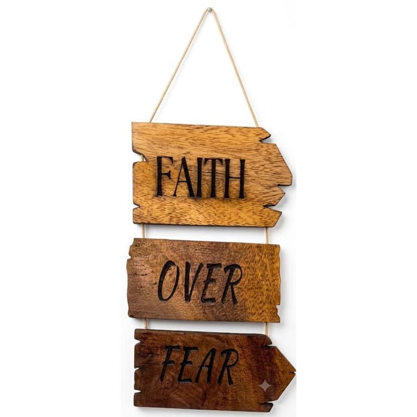 WOODEN WALL HANGING DECOR view 4
