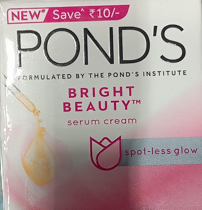 Ponds bright beauty serum cream