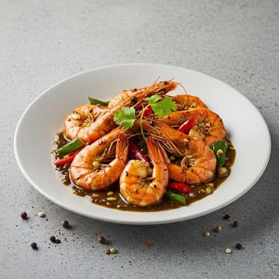 Pepper Prawns