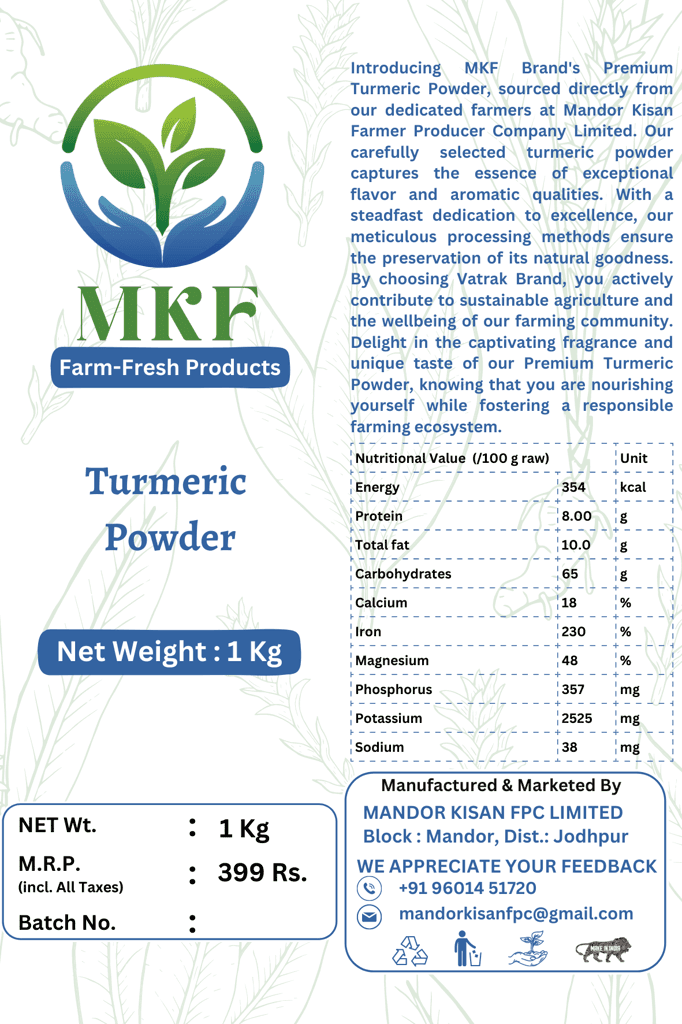 MKF - Premium Turmeric Powder view 2
