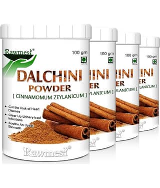 rawmest Dalchini 400 gm Multivitamins Powder Pack of 4
