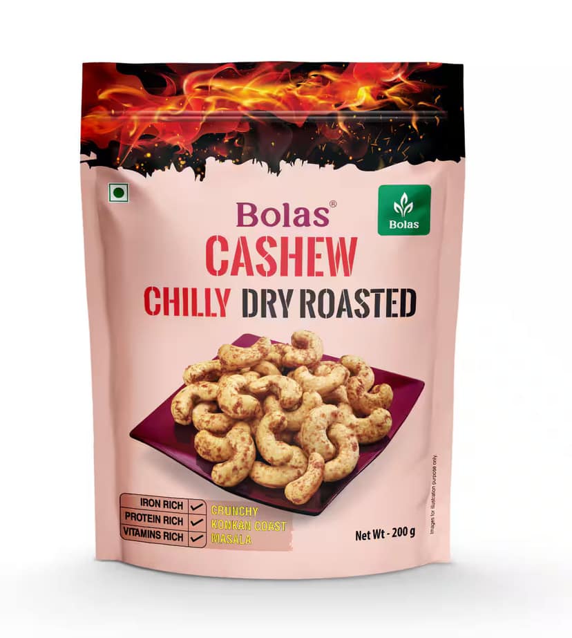Roasted Chilli Cashew 200 Gm