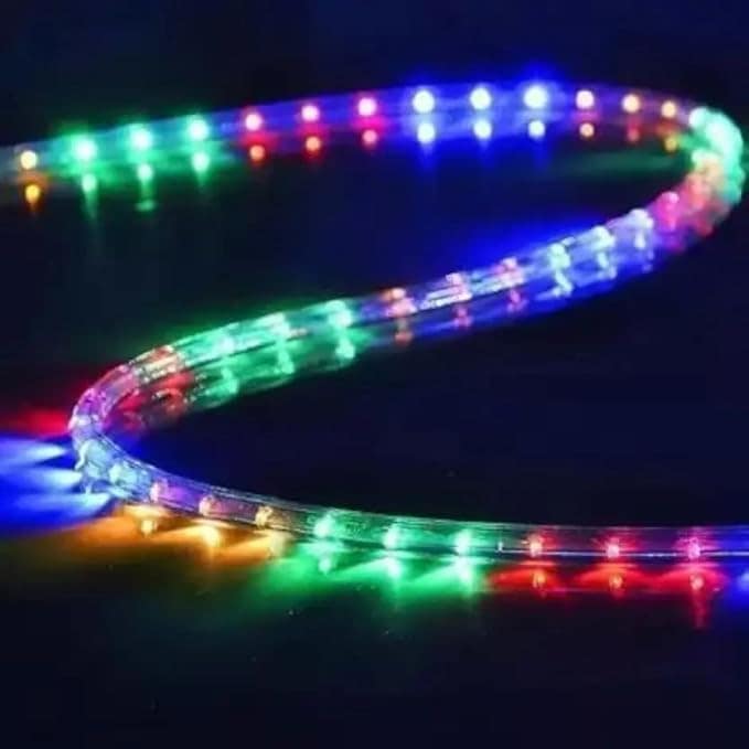 10M Rope Light Waterproof High Brightness for Indoor/Outdoor Use 1200 LEDs 10 m Multicolor Steady Strip Rice Lights for Bedroom Garden Birthday & Festive Decor Diwali Lights view 3