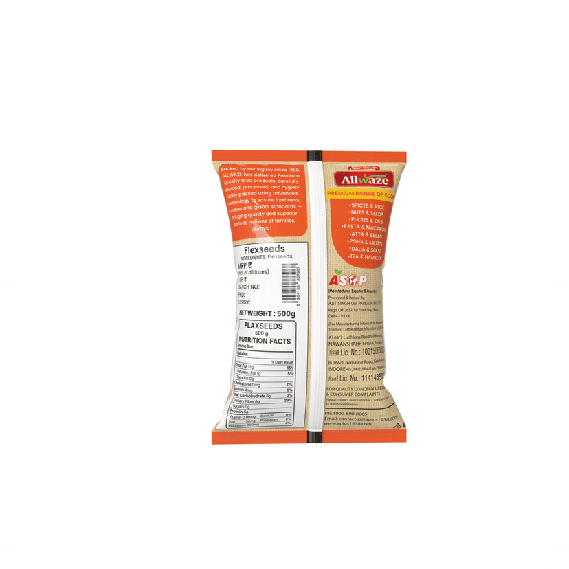 Allwaze Flexseeds 500gram view 3