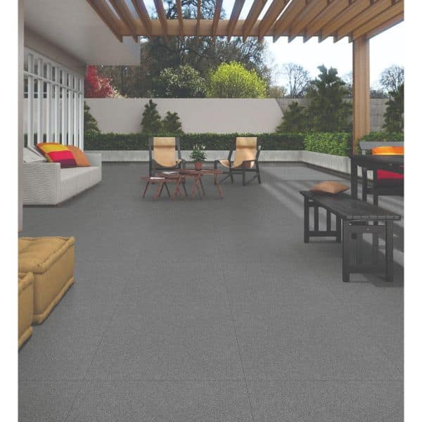 Orientbell Wall & Floor Tiles Sahara Nero 4 Pcs