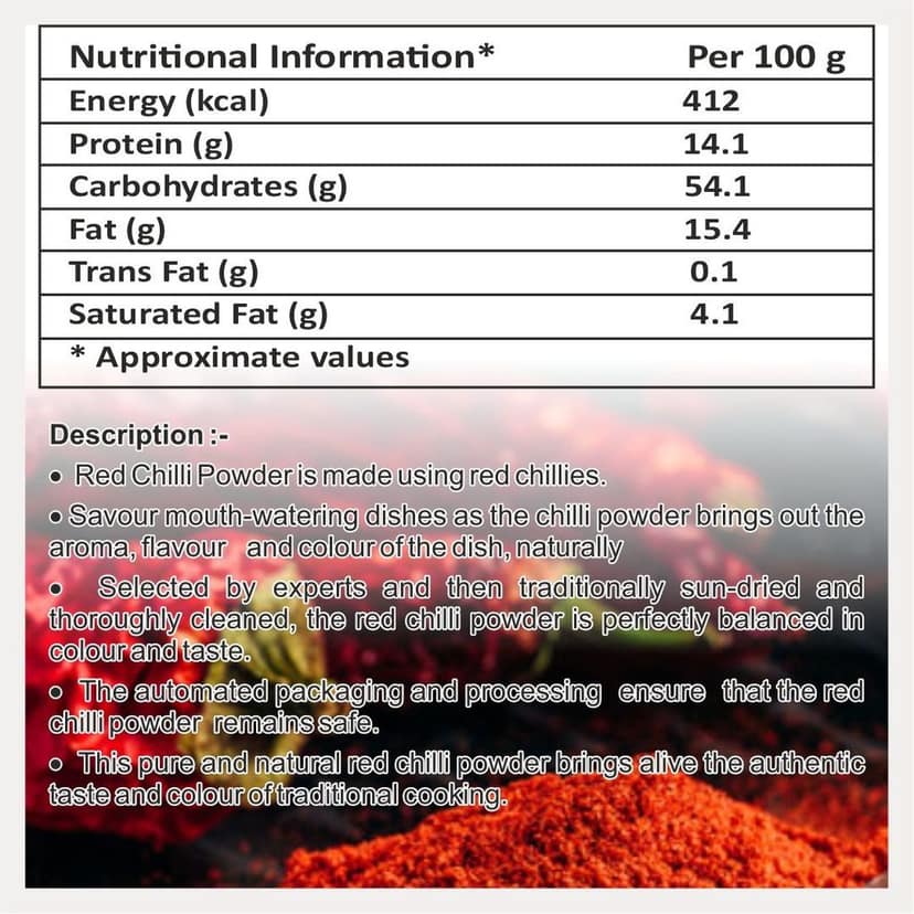 Red Chilli Powder (1 kg) view 3