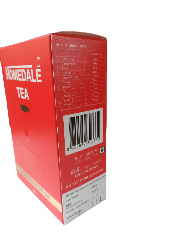 Homedale Tea 250 g | Pack of 1 | Total 250 g | High Grown Nilgiri CTC Tea view 4