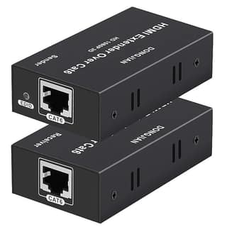 HDMI 4K 60M Extender Transmitter+ Receiver 60 Meters (Black)