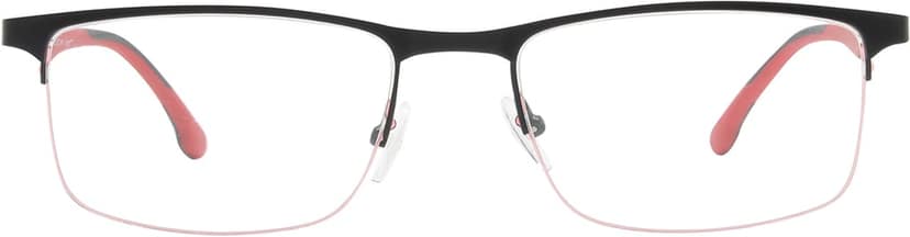 Carrera Eyeglass Half Supra Frames Black Crystal Frame