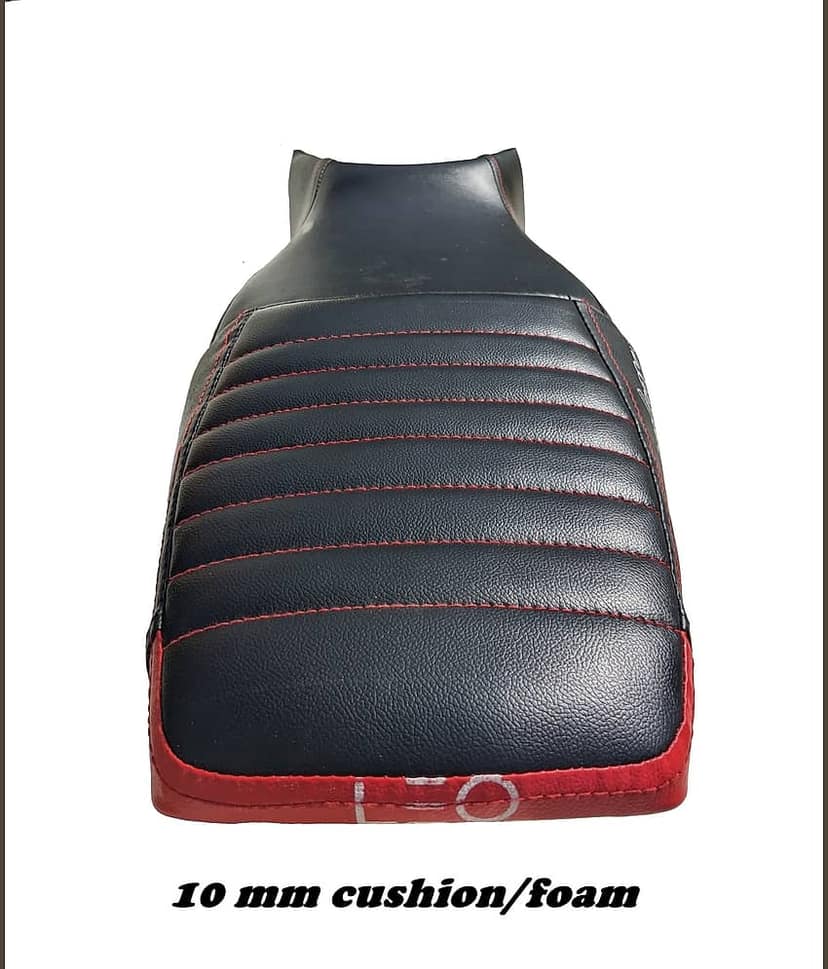PULSAR 125 TD split bike seat cover view 2