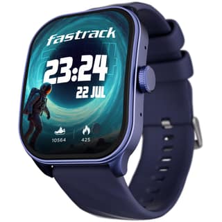 Fastrack Limitless FS2 Pro 1.96" AMOLED Smart Watch with BT Calling, AI Voice Assistant, 100+ Sports Modes, 5-Day Battery, Fast Charge, Health Tracking, Smartwatch for Men & Women (Blue) Fastrack Limitless FS2 Pro 1.96" AMOLED Smart Watch with BT Calling