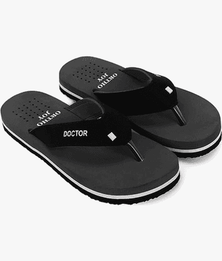 ORTHO JOY Grey Men's Daily Slipper
