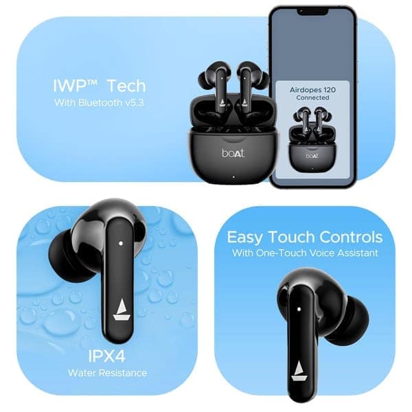 boAt Airdopes 120 Truly Wireless Earbuds view 8
