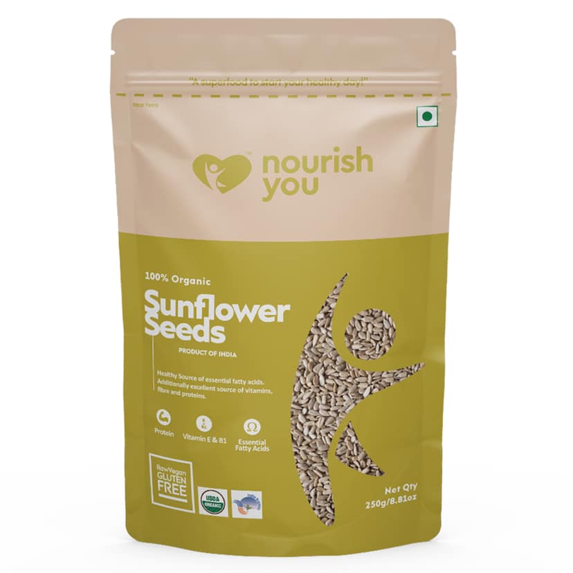 nourish you Raw Sunflower Seeds view 3