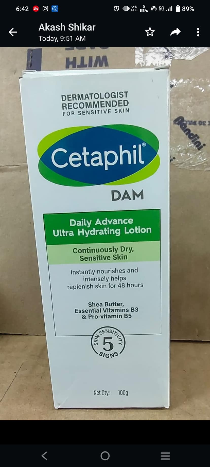 Cetaphil daily advance ultra hydrating lotion
