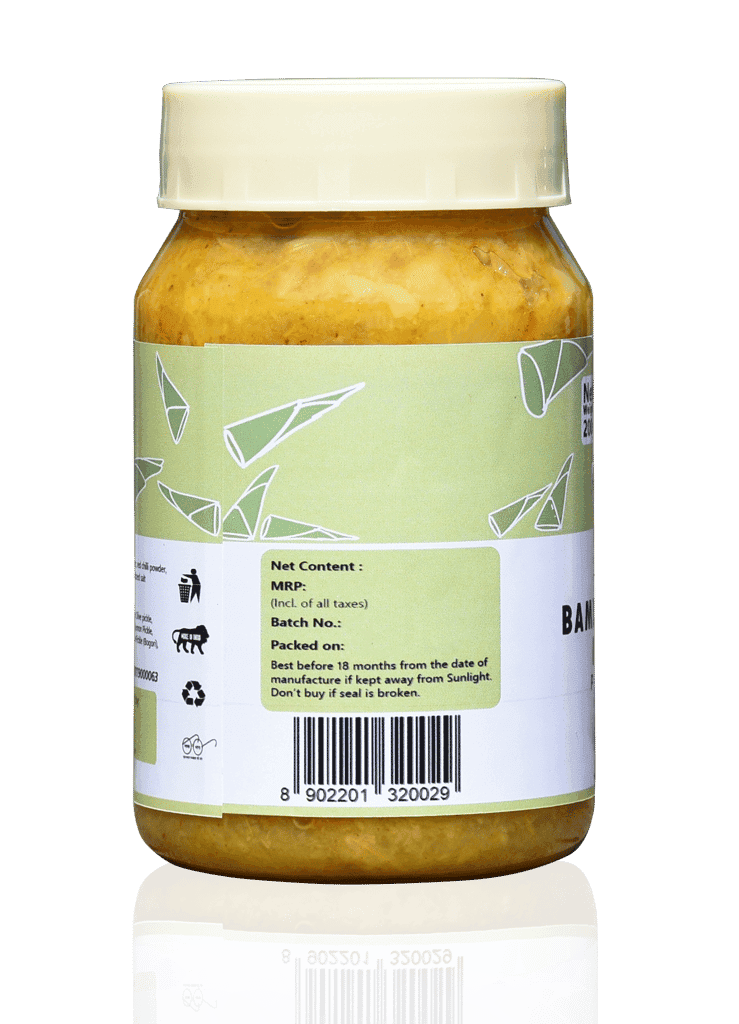 Kuhi's Bamboo Pickle made with King Chilli | Preservatives Free Pickle 200gm view 5