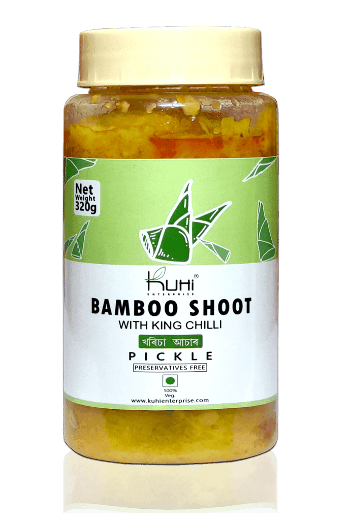 Kuhi's Bamboo Pickle made with King Chilli | Preservatives Free Pickle 200gm view 8