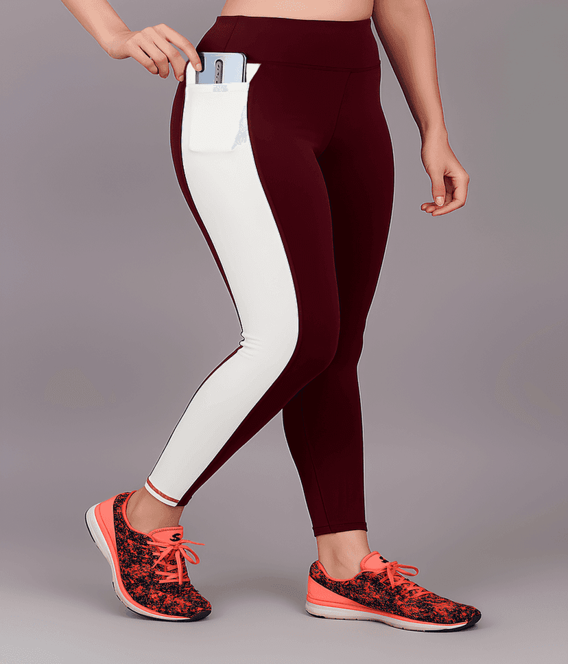 WUGO::Latest Stylish Women Sports Tights|Running Tights|Yoga-Gym Tights|Games and Playing Tights|Workout Tights For Women's & Girls (Imported Lycra 250-GSM) view 5