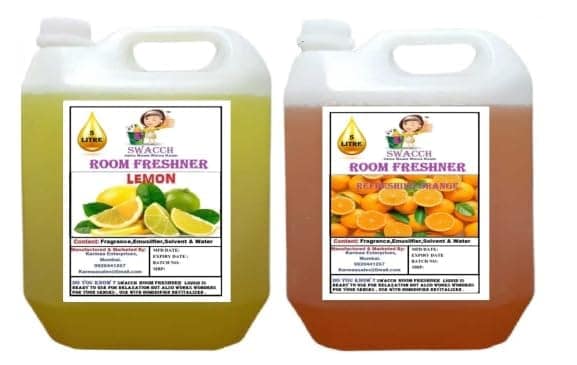 Swacch Room Freshner (5 Litre) (Pack of 2) Lemon & Orange view 2