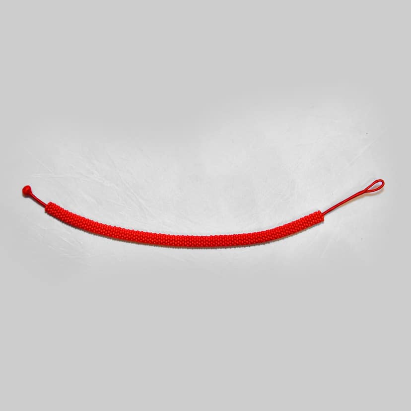 Tribes India Handcrafted Red Necklace view 2