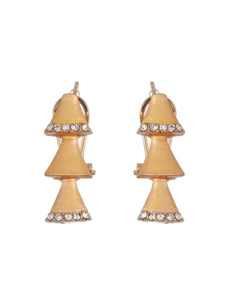 Anti-Tarnish 18k Gold Plated AD Studded Statement Link Combo Jewellery Set view 6