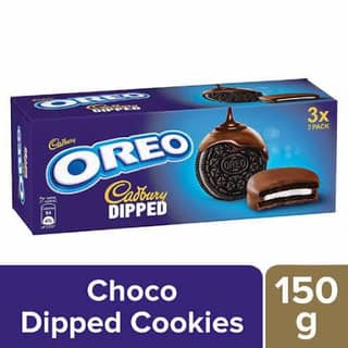 CAD OREO CADBURY DIPPED 150G
