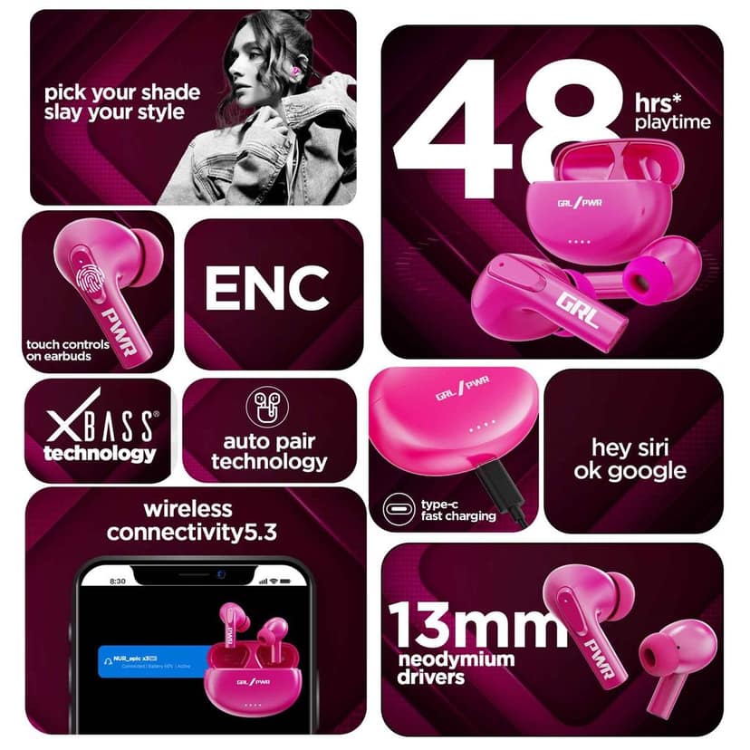 Epic X3 Hot Pink view 3