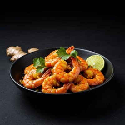 Gincer Prawns.