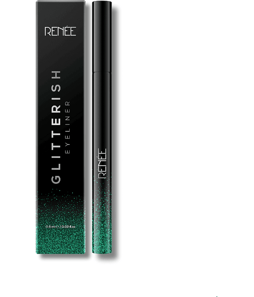 GLITTERISH EYELINER - 04 GREEN_0.6GM view 2