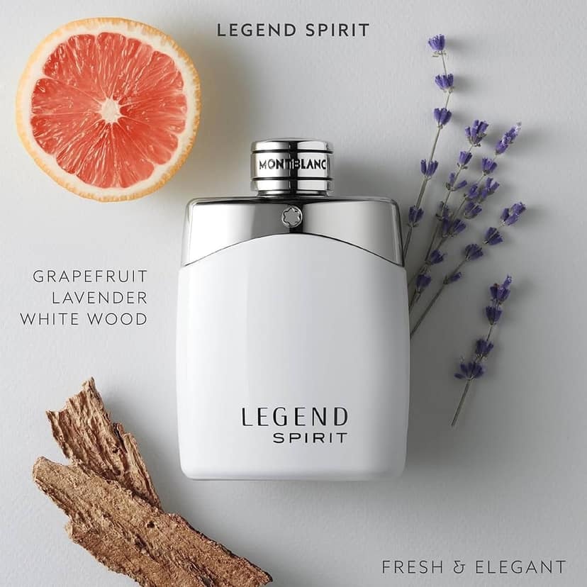 Mont Blanc Legend Spirit Eau De Toilette for Men – Fresh, Clean & Long‑Lasting Fragrance view 3
