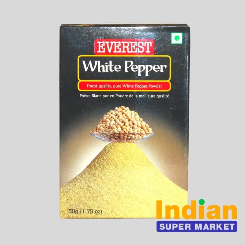 Everest Powder White Pepper 50 G Carton