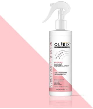 QLERIX ADVANCE Heat Protection Hair Spray with Rosemary & AloeVera Extract Hair Sprays 200 mL