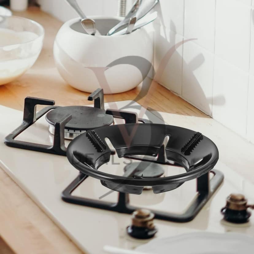 V3Deals Premium Gas Saver Stand – LPG Stove Burner Support, Energy Saving Trivet with Windproof 4-Leg Design, Heavy Duty 0.7mm Metal view 9