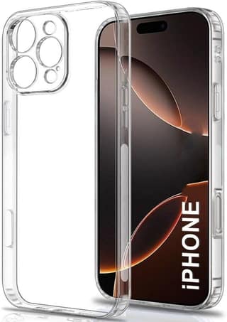 PLUGTECH TPU Ultra Hybrid Clear Camera Protection Back Cover Case for iPhone 15 Pro