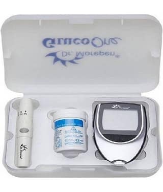 Dr. Morepen Gluco One BG-03 Blood Glucose Monitor with 25 Sugar Test Strips