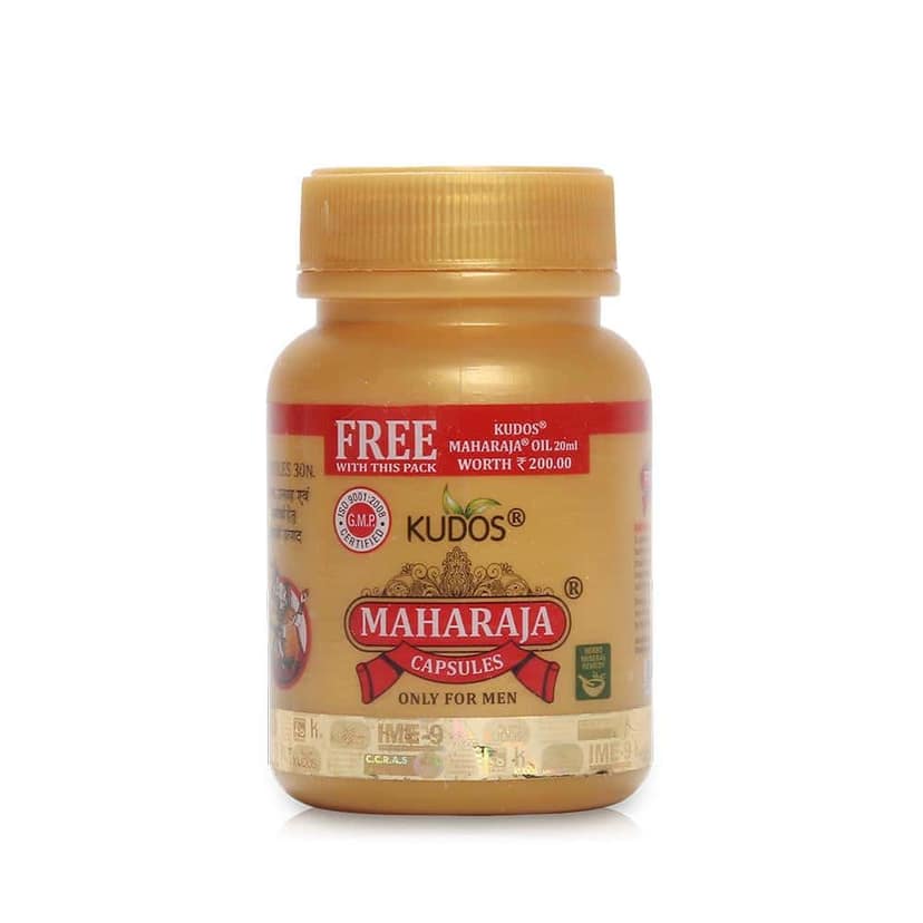 Kudos Maharaja Caps| Male Wellness Capsules | (Pack Of 6) view 2