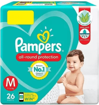 Pampers Medium, 26 Pants
