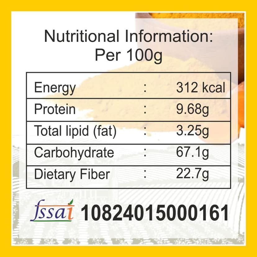 Raw Turmeric (1 Kg) view 2