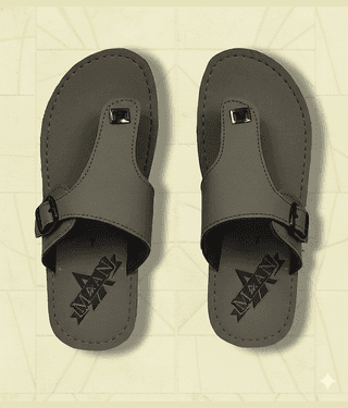 MAAN Green Men's Thong Flip Flop