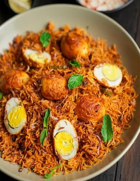 Egg biryani [10 person]