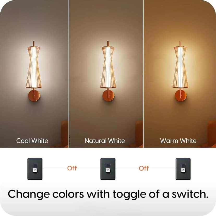 SPARKWORLD Cage Line Rose Gold Wall Light | Colour: LX267WL/12W/PB view 2