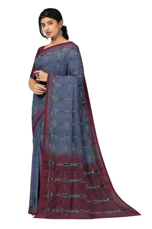 APCO Handloom (A Andhra Pradesh Govt Emporium)- Women's Traditional Pure Handloom Dulla Cotton Saree | DCS0007 view 2