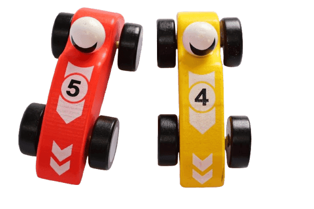 Wooden Race Cars Set - Durable & Fun Toy Cars for Kids
