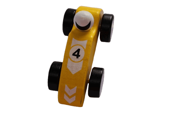 Wooden Race Cars Set - Durable & Fun Toy Cars for Kids view 2